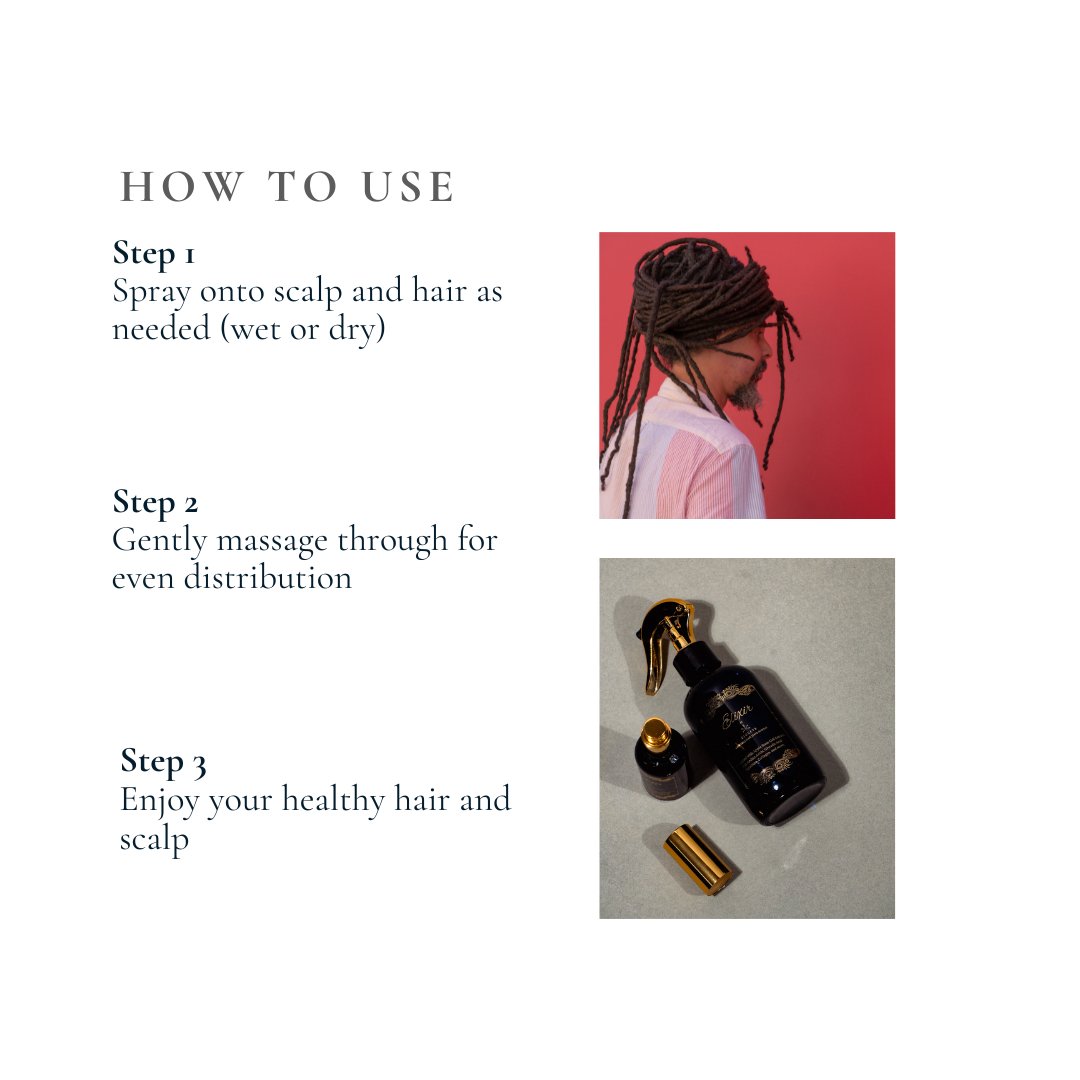 Elixir for Locs & Braids: A Hydrating and Nourishing Leave-in for the Scalp and Hair - Zigleys