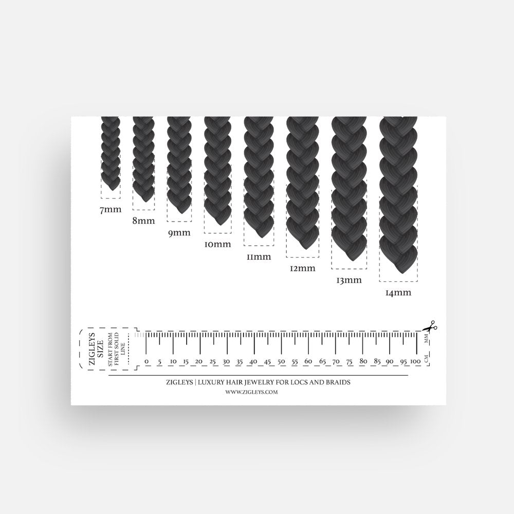 Zigleys Sizing Guide - Classic Cuffs - Zigleys